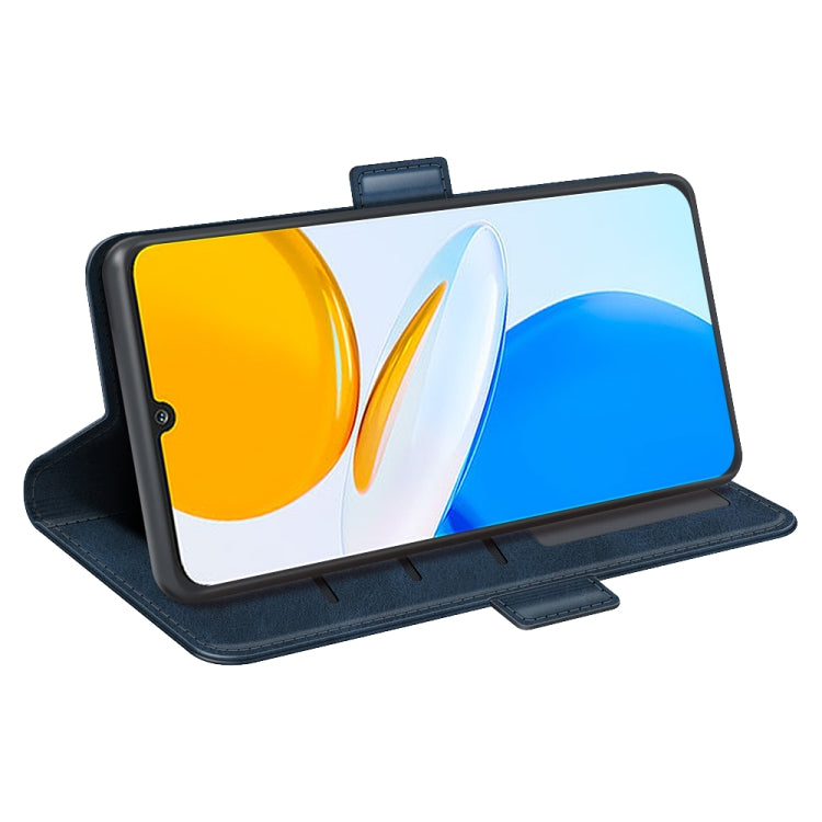 For Honor X7 Dual-side Magnetic Buckle Leather Phone Case