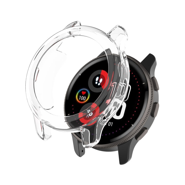 For Garmin Venu 2 Plus Shock-Proof Semi-Surrounded TPU Plating Watch Case