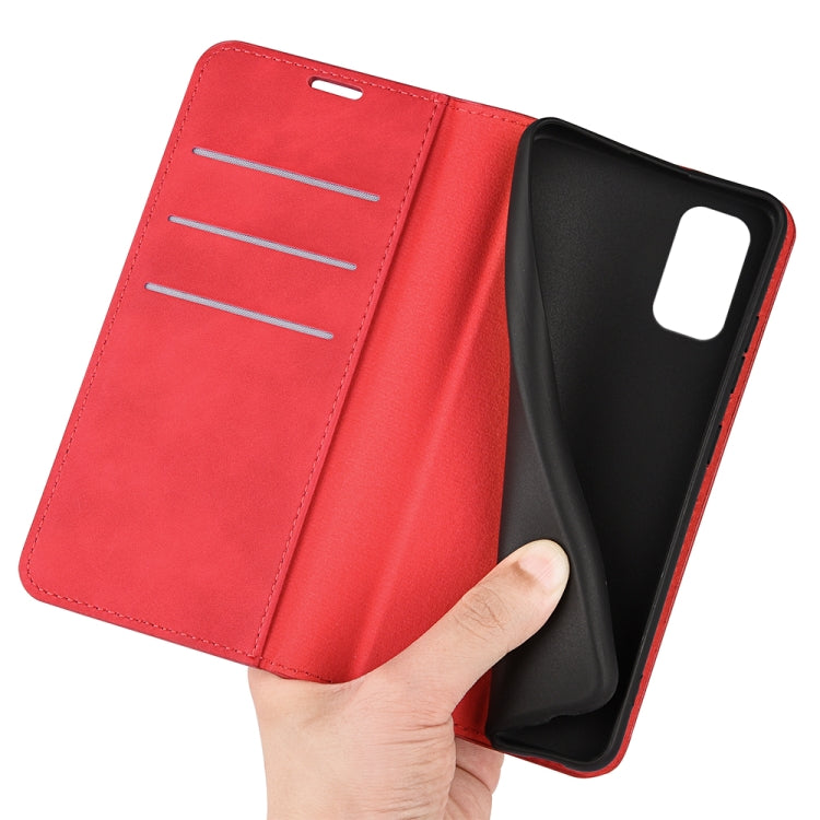 For Samsung Galaxy M23 5G Retro-skin Magnetic Suction Leather Phone Case