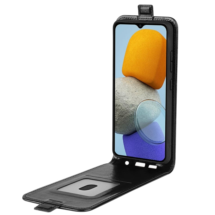 For Samsung Galaxy M23 5G R64 Texture Single Vertical Flip Leather Phone Case