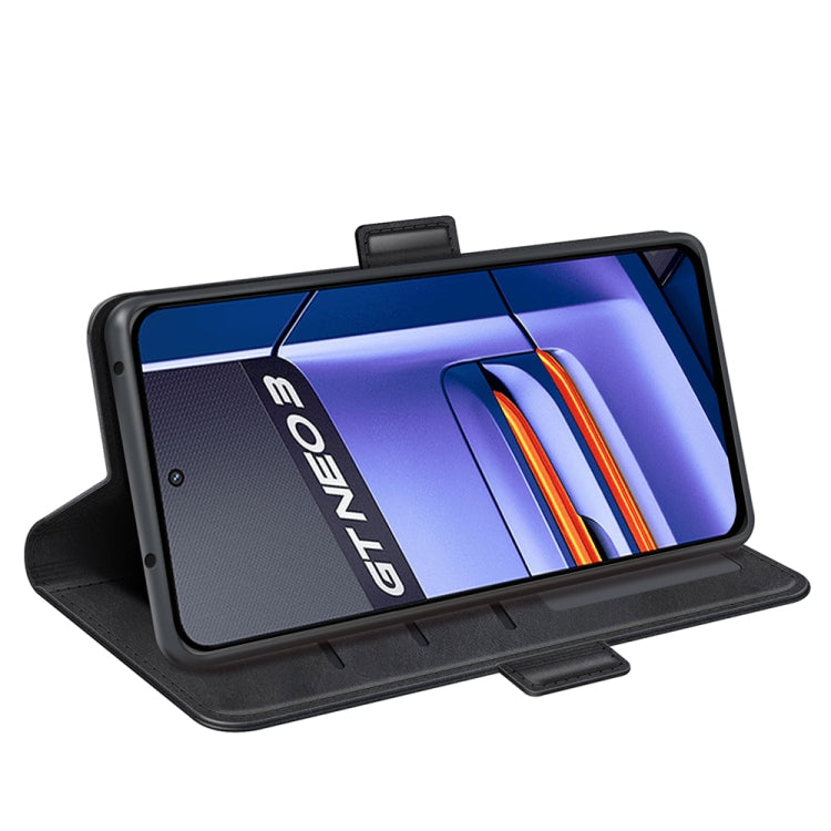 For OPPO Realme GT Neo 3 Dual-side Magnetic Buckle Leather Phone Case