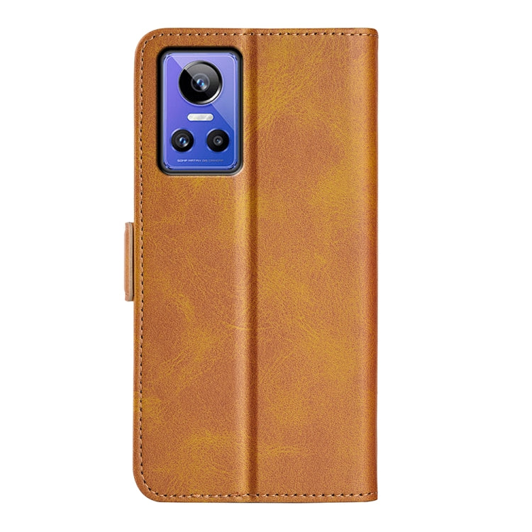 For OPPO Realme GT Neo 3 Dual-side Magnetic Buckle Leather Phone Case