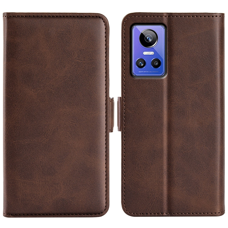 For OPPO Realme GT Neo 3 Dual-side Magnetic Buckle Leather Phone Case