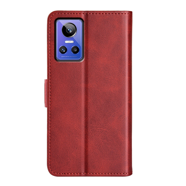 For OPPO Realme GT Neo 3 Dual-side Magnetic Buckle Leather Phone Case