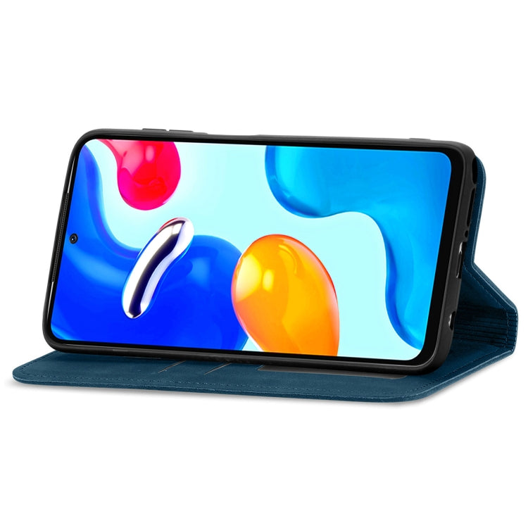 For Xiaomi Redmi Note 11S Retro Skin Feel Magnetic Flip Leather Phone Case