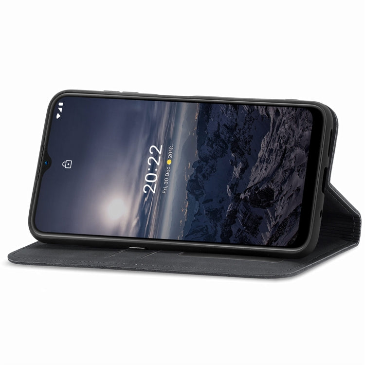 For Nokia G21 Retro Skin Feel Magnetic Horizontal Flip Leather Phone Case