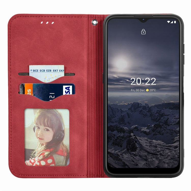 For Nokia G21 Retro Skin Feel Magnetic Horizontal Flip Leather Phone Case