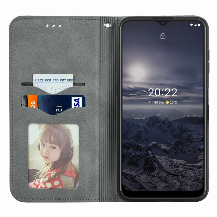 For Nokia G21 Retro Skin Feel Magnetic Horizontal Flip Leather Phone Case