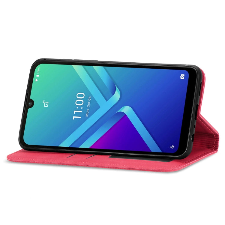 For Wiko Y82 Retro Skin Feel Magnetic Horizontal Flip Leather Phone Case