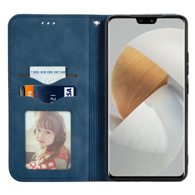 For vivo S12 Pro Retro Skin Feel Magnetic Horizontal Flip Leather Phone Case