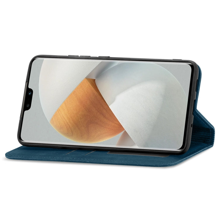 For vivo S12 Pro Retro Skin Feel Magnetic Horizontal Flip Leather Phone Case