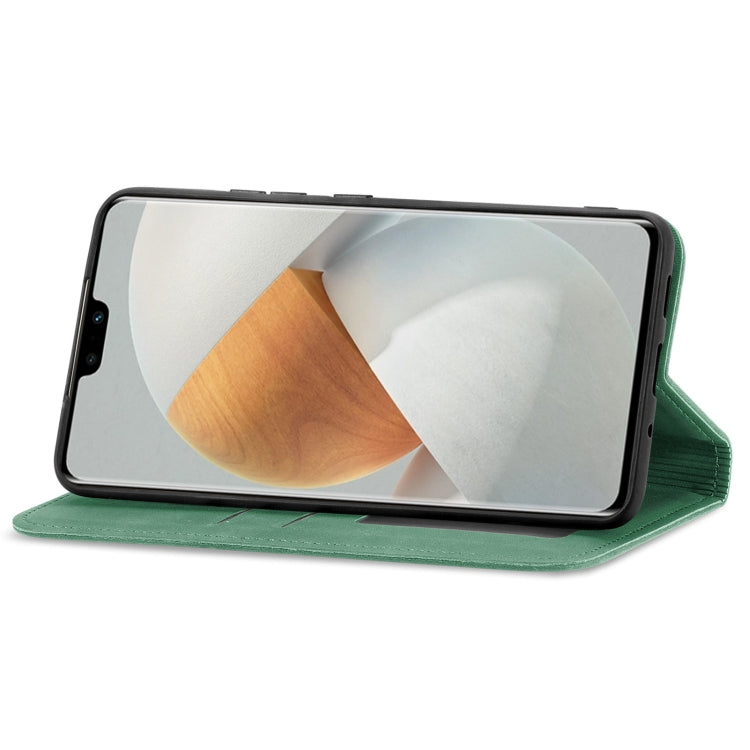 For vivo S12 Pro Retro Skin Feel Magnetic Horizontal Flip Leather Phone Case