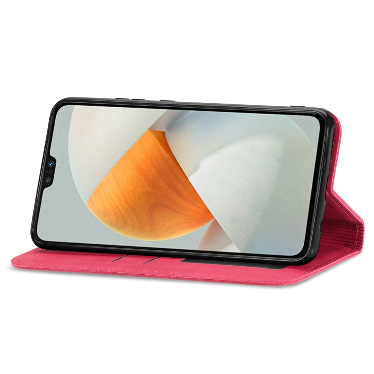 For vivo S12 Retro Skin Feel Magnetic Horizontal Flip Leather Phone Case