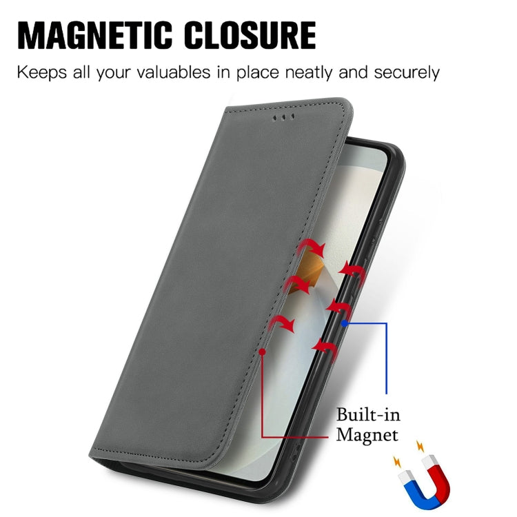 For vivo S12 Retro Skin Feel Magnetic Horizontal Flip Leather Phone Case