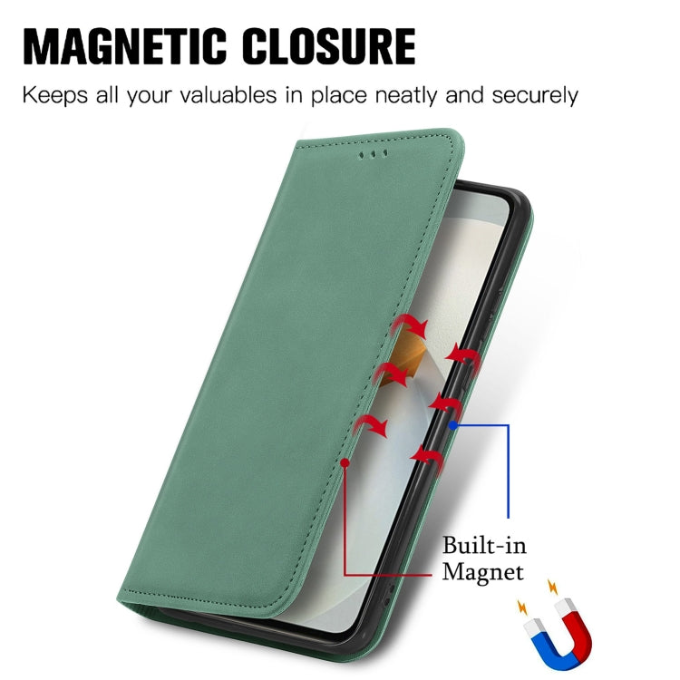 For vivo S12 Retro Skin Feel Magnetic Horizontal Flip Leather Phone Case