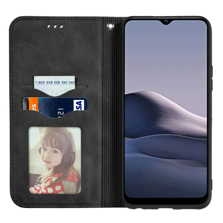 For vivo Y20 / Y20 2021 Retro Skin Feel Magnetic Horizontal Flip Leather Phone Case