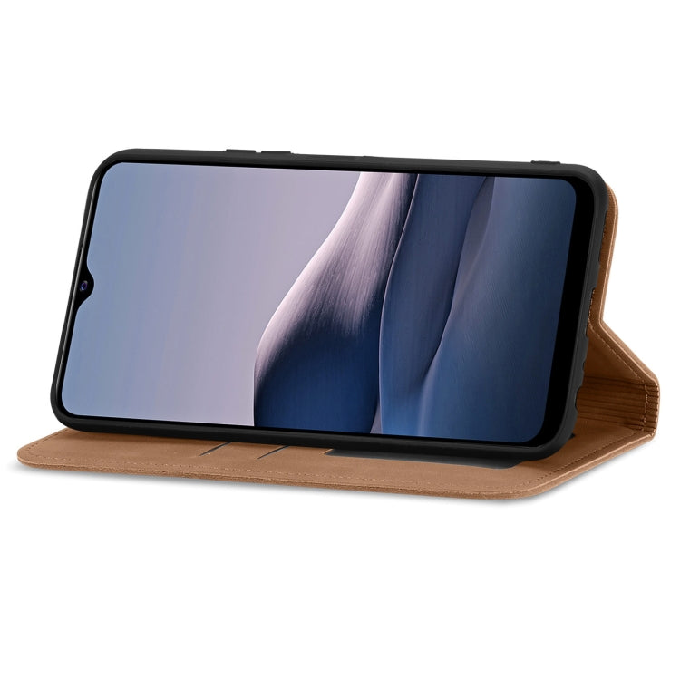 For vivo Y20 / Y20 2021 Retro Skin Feel Magnetic Horizontal Flip Leather Phone Case