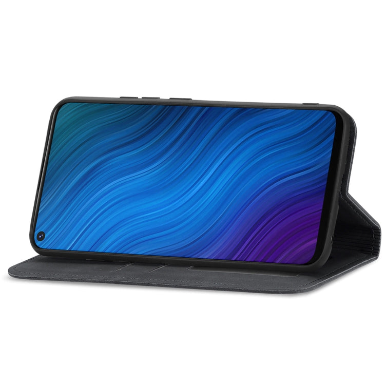 For vivo Y50 Retro Skin Feel Magnetic Horizontal Flip Leather Phone Case