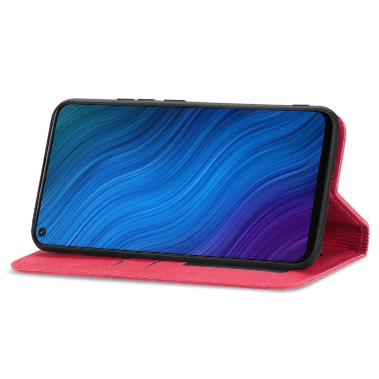 For vivo Y50 Retro Skin Feel Magnetic Horizontal Flip Leather Phone Case