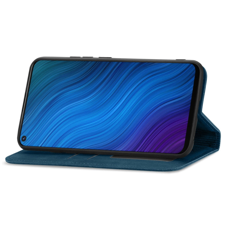 For vivo Y50 Retro Skin Feel Magnetic Horizontal Flip Leather Phone Case
