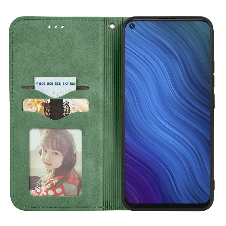 For vivo Y50 Retro Skin Feel Magnetic Horizontal Flip Leather Phone Case
