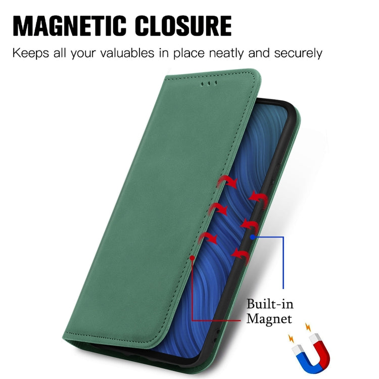 For vivo Y50 Retro Skin Feel Magnetic Horizontal Flip Leather Phone Case