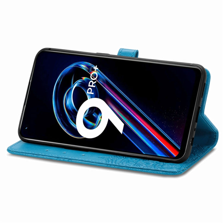 For OPPO Realme 9 Pro+ 5G Mandala Flower Embossed Flip Leather Phone Case