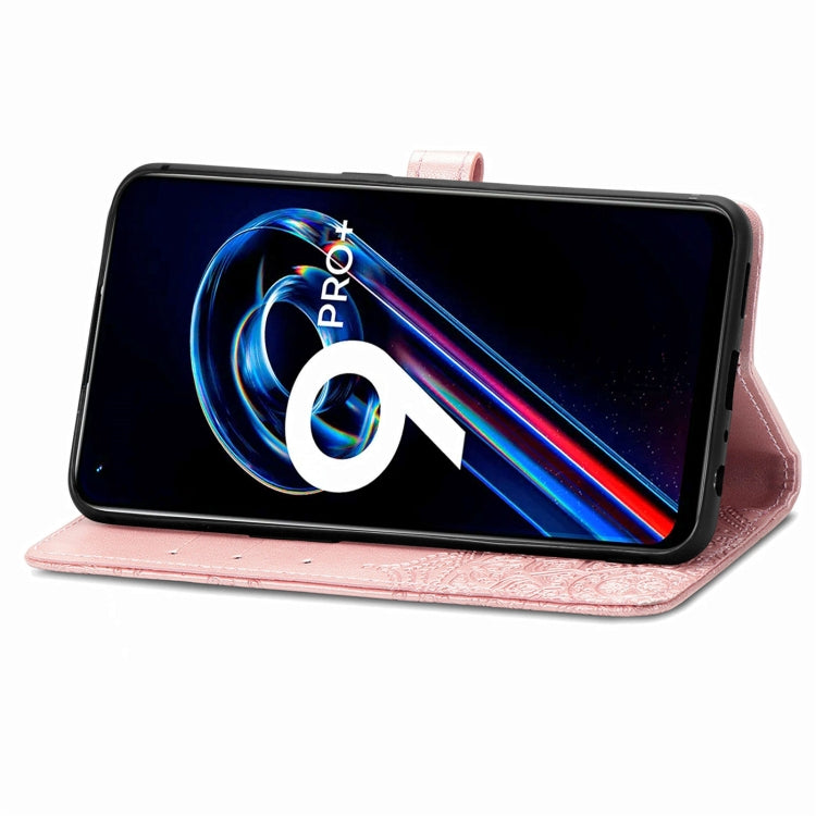 For OPPO Realme 9 Pro+ 5G Mandala Flower Embossed Flip Leather Phone Case
