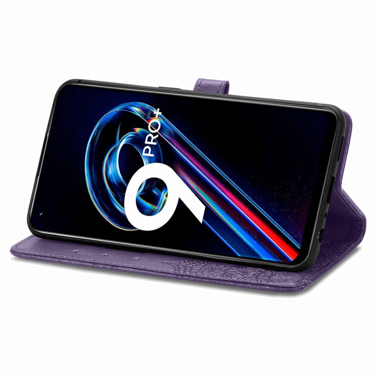 For OPPO Realme 9 Pro+ 5G Mandala Flower Embossed Flip Leather Phone Case