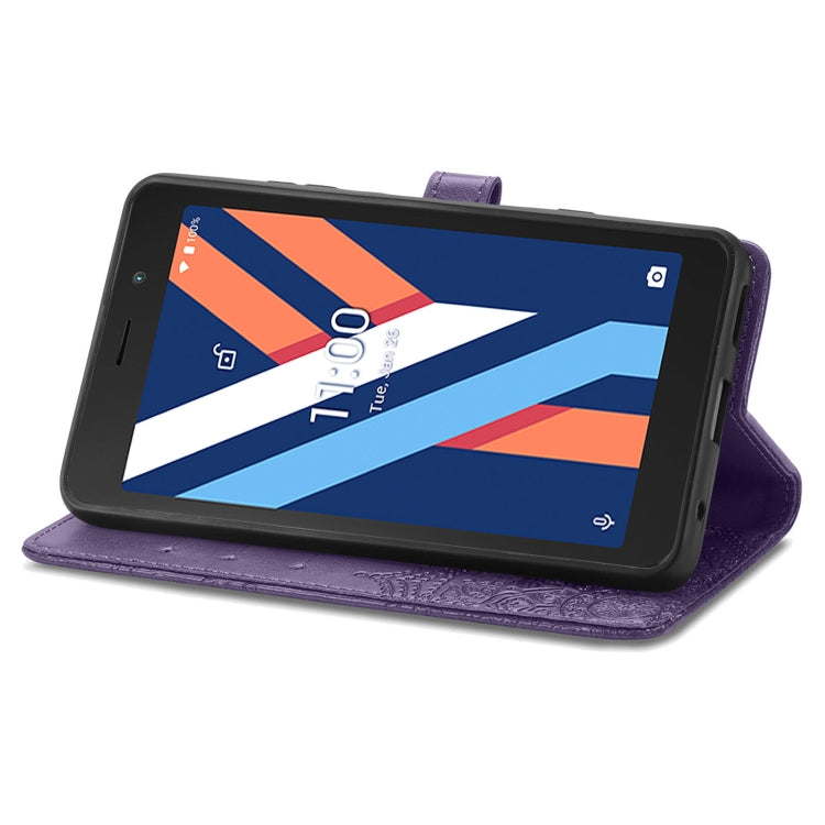 For Wiko Y52 Mandala Flower Embossed Flip Leather Phone Case