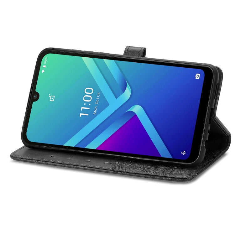 For Wiko Y82 Mandala Flower Embossed Flip Leather Phone Case