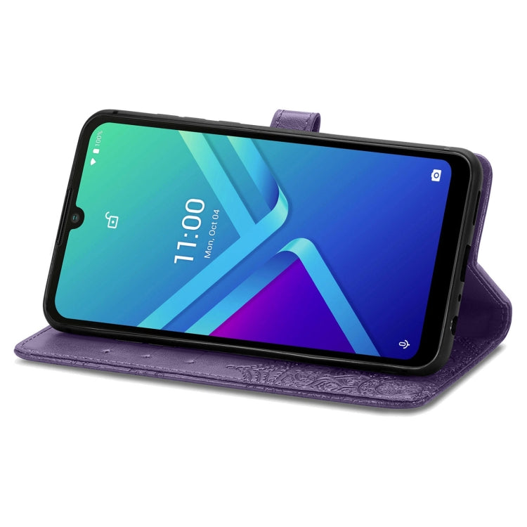 For Wiko Y82 Mandala Flower Embossed Flip Leather Phone Case