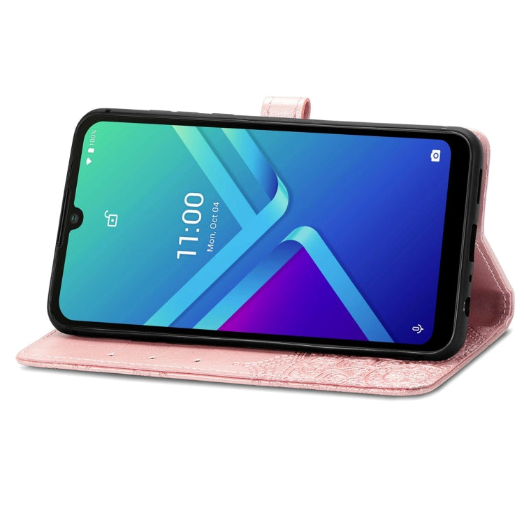 For Wiko Y82 Mandala Flower Embossed Flip Leather Phone Case