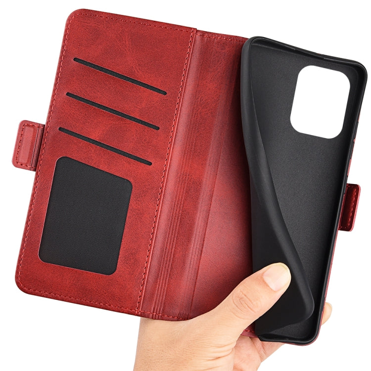 For Samsung Galaxy M53 Dual-side Magnetic Buckle Leather Phone Case