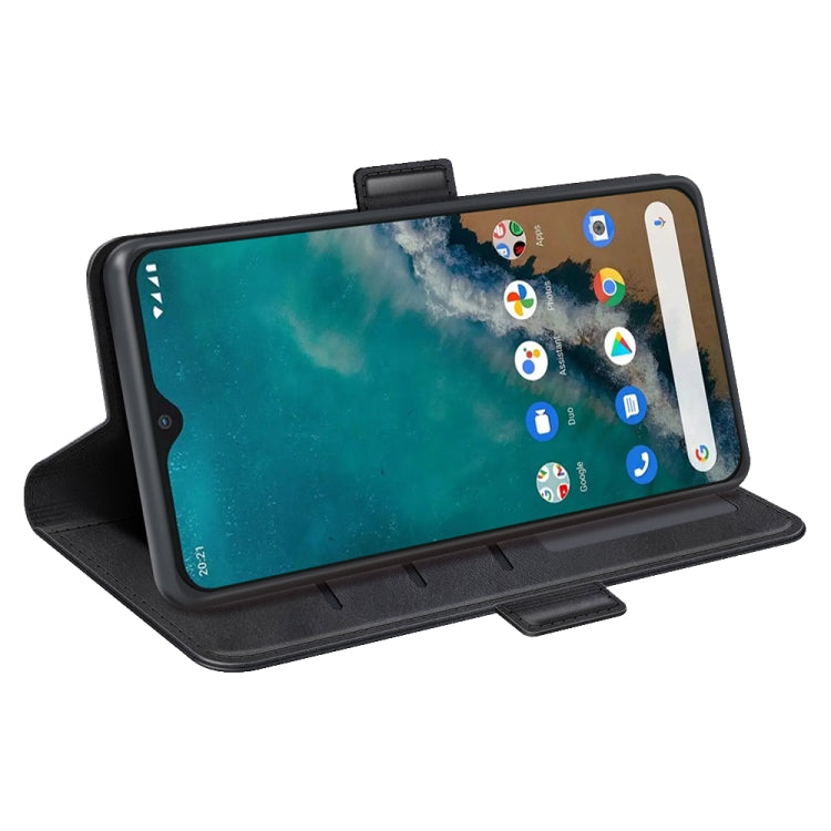 For Kyocera Android One S9 Dual-side Magnetic Buckle Leather Phone Case