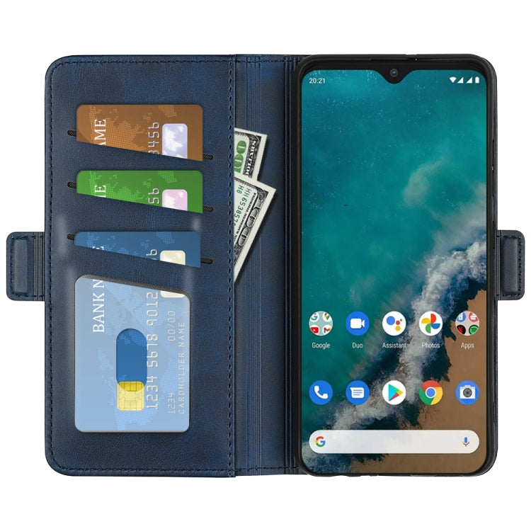 For Kyocera Android One S9 Dual-side Magnetic Buckle Leather Phone Case