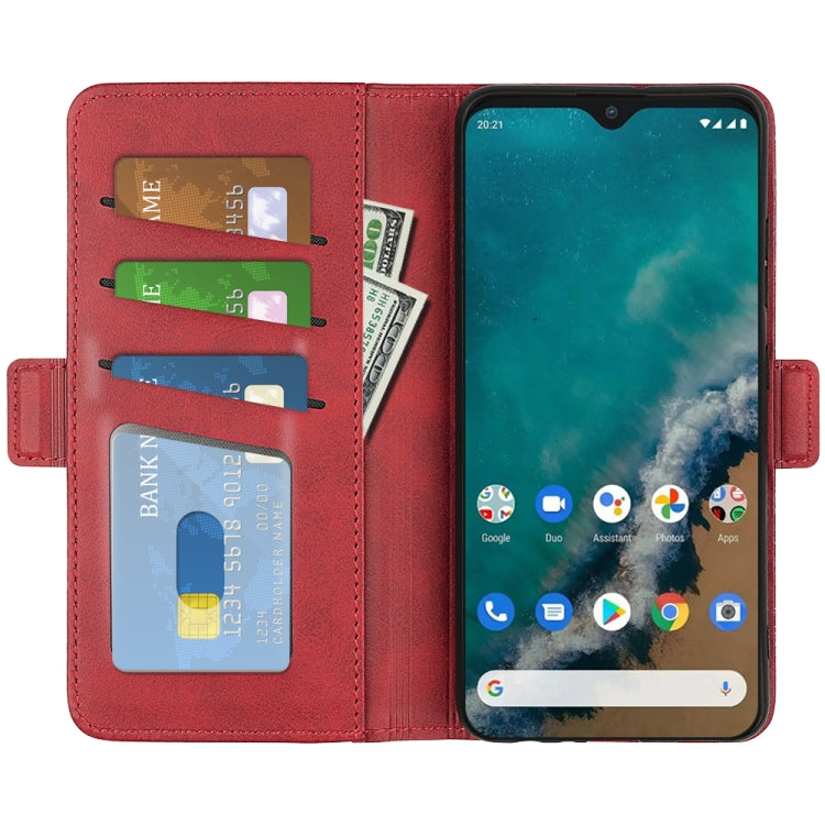 For Kyocera Android One S9 Dual-side Magnetic Buckle Leather Phone Case