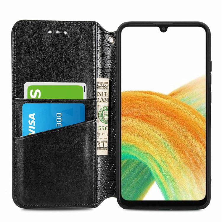 For Samsung Galaxy A13 4G Blooming Mandala Embossed Magnetic Leather Phone Case
