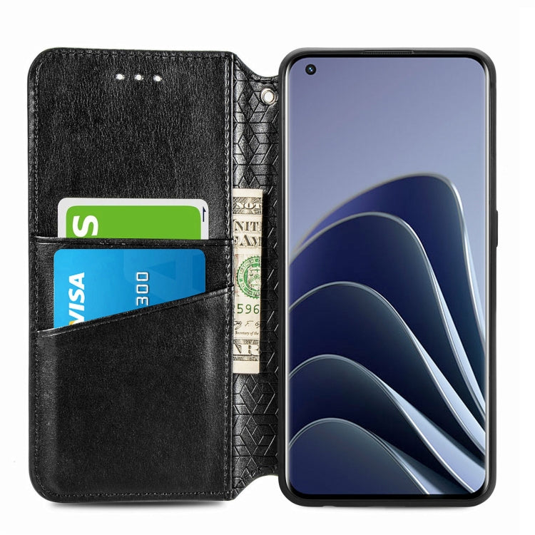 For OnePlus 10 Pro Blooming Mandala Embossed Magnetic Leather Phone Case