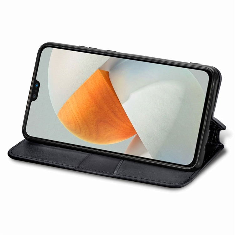 For vivo S12 Pro Blooming Mandala Embossed Magnetic Leather Phone Case