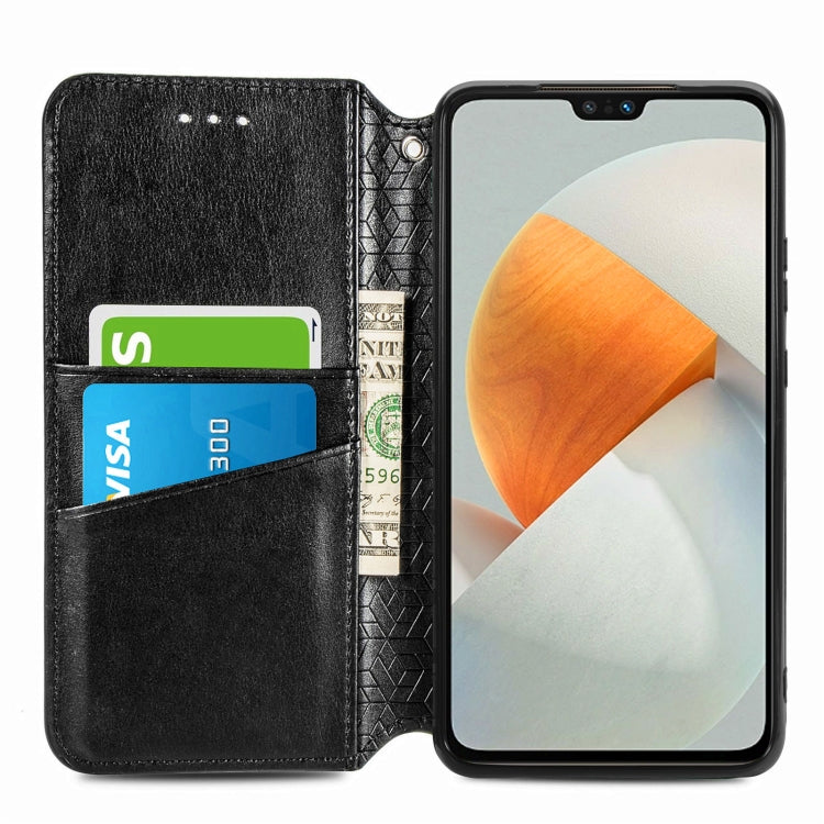 For  vivo  S12 Blooming Mandala Embossed Magnetic Leather Phone Case