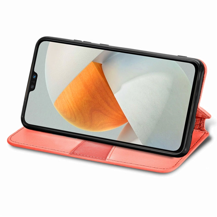 For  vivo  S12 Blooming Mandala Embossed Magnetic Leather Phone Case