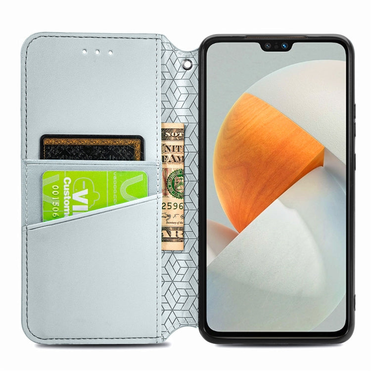 For  vivo  S12 Blooming Mandala Embossed Magnetic Leather Phone Case