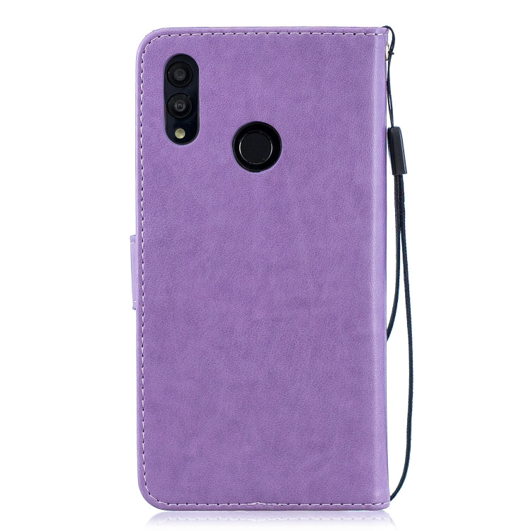 Diamond Encrusted Butterflies Love Flowers Pattern Horizontal Flip Leather Case for Huawei P Smart (2019) / Honor 10 Lite , with Holder & Card Slots & Wallet & Lanyard