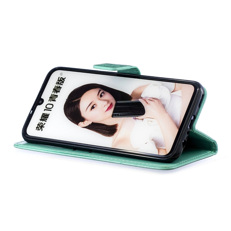 Diamond Encrusted Butterflies Love Flowers Pattern Horizontal Flip Leather Case for Huawei P Smart (2019) / Honor 10 Lite , with Holder & Card Slots & Wallet & Lanyard