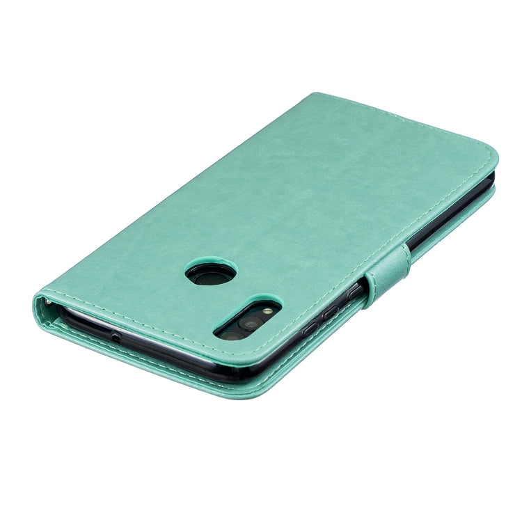 Diamond Encrusted Butterflies Love Flowers Pattern Horizontal Flip Leather Case for Huawei P Smart (2019) / Honor 10 Lite , with Holder & Card Slots & Wallet & Lanyard