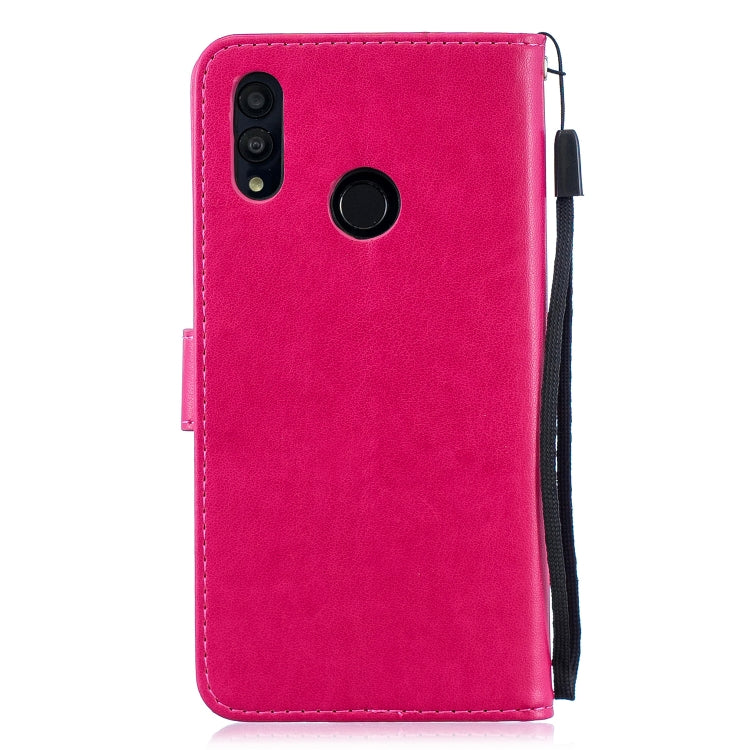 Diamond Encrusted Butterflies Love Flowers Pattern Horizontal Flip Leather Case for Huawei P Smart (2019) / Honor 10 Lite , with Holder & Card Slots & Wallet & Lanyard