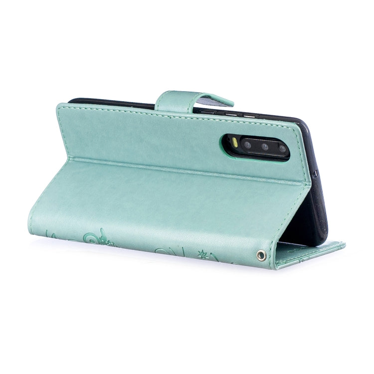 Diamond Encrusted Butterflies Love Flowers Pattern Horizontal Flip Leather Case for Huawei P30 ,with Holder & Card Slots & Wallet & Lanyard