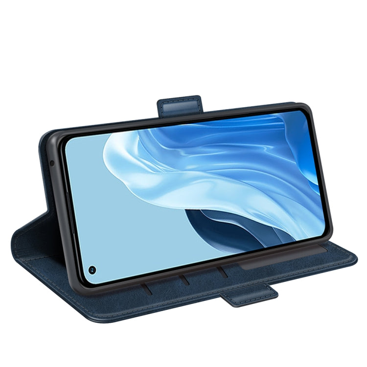 For OPPO Reno7 4G / F21 Pro 4G Dual-side Magnetic Buckle Leather Phone Case