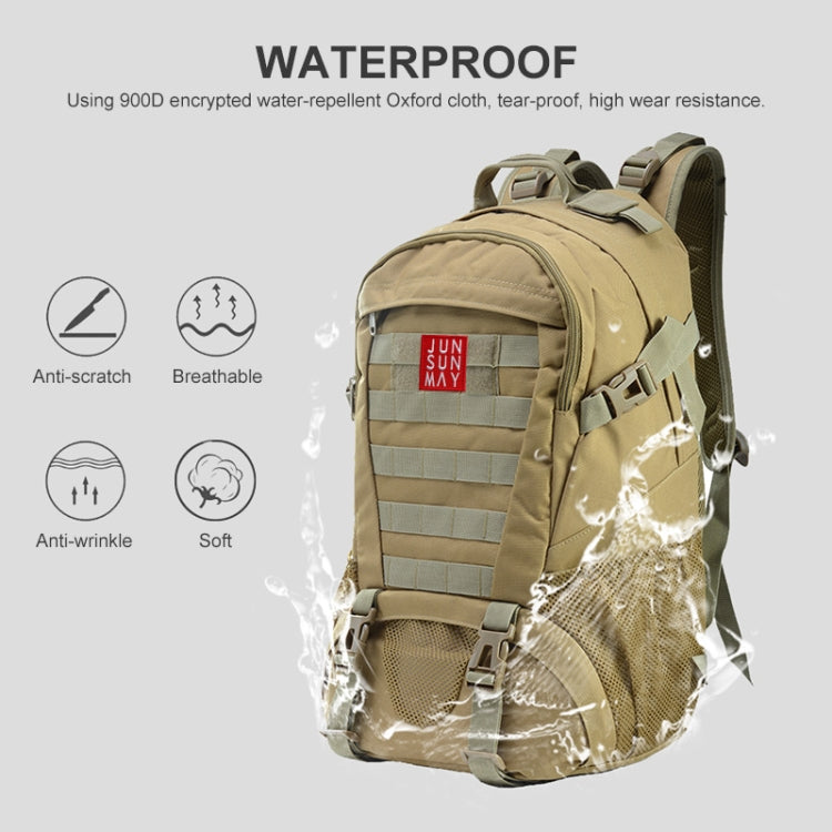 JUNSUNMAY J003 27L Waterproof Outdoor Molle Travel Rucksack Backpack Camping Hiking Bag